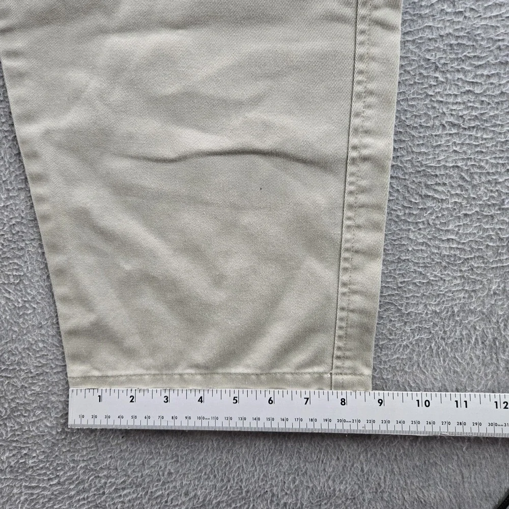 Banana‎ Republic Men Pants 33X34 Beige Chino Twill Button 33